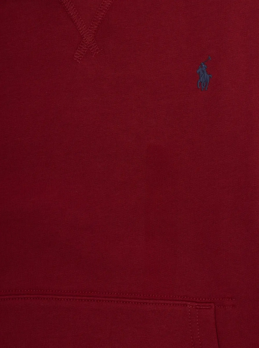 Hanorac Ralph Lauren rosu din bumbac - Img 3