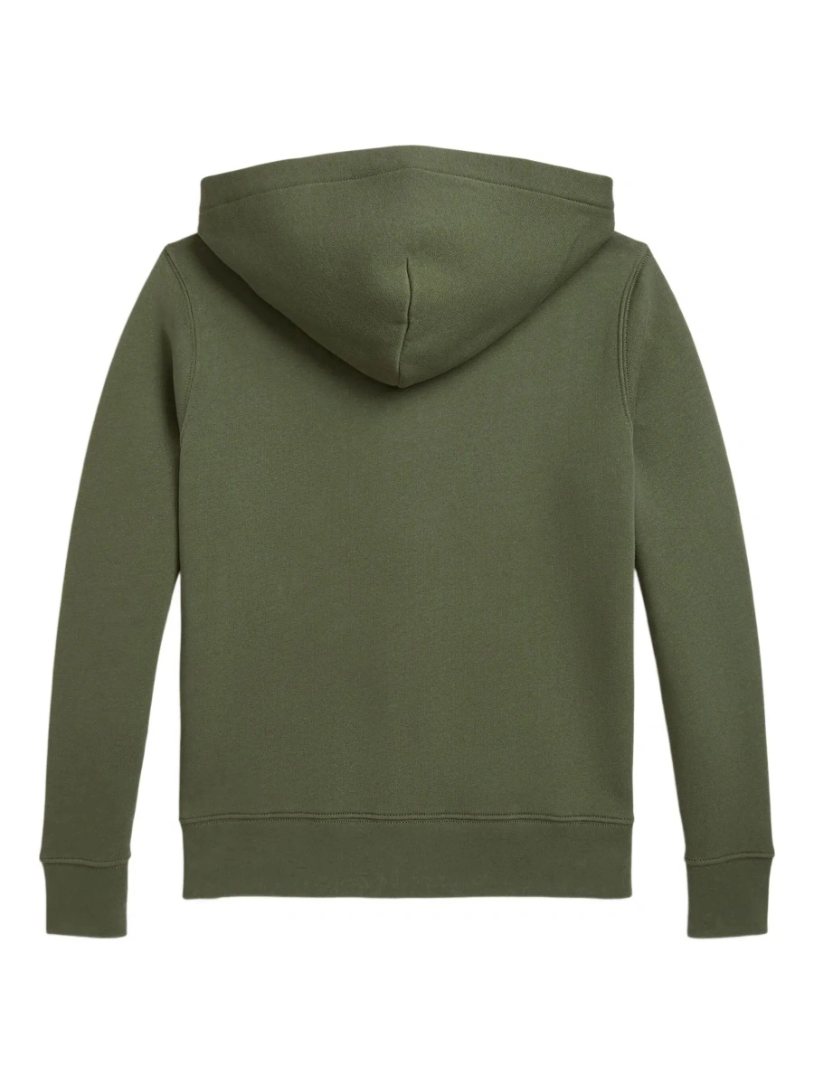 Hanorac Ralph Lauren verde din bumbac - Img 4