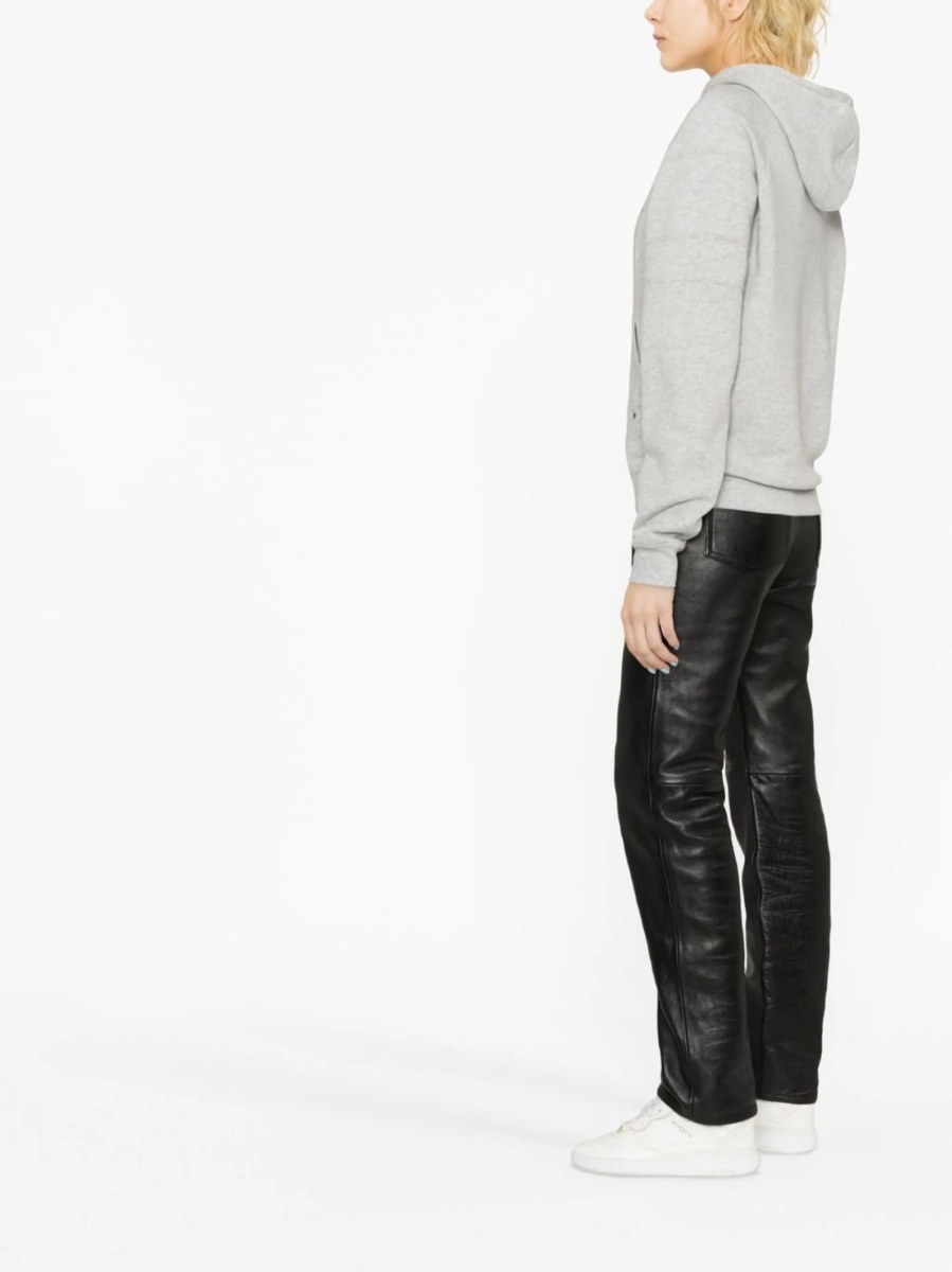 Hanorac Saint Laurent gri din polyester - Img 3