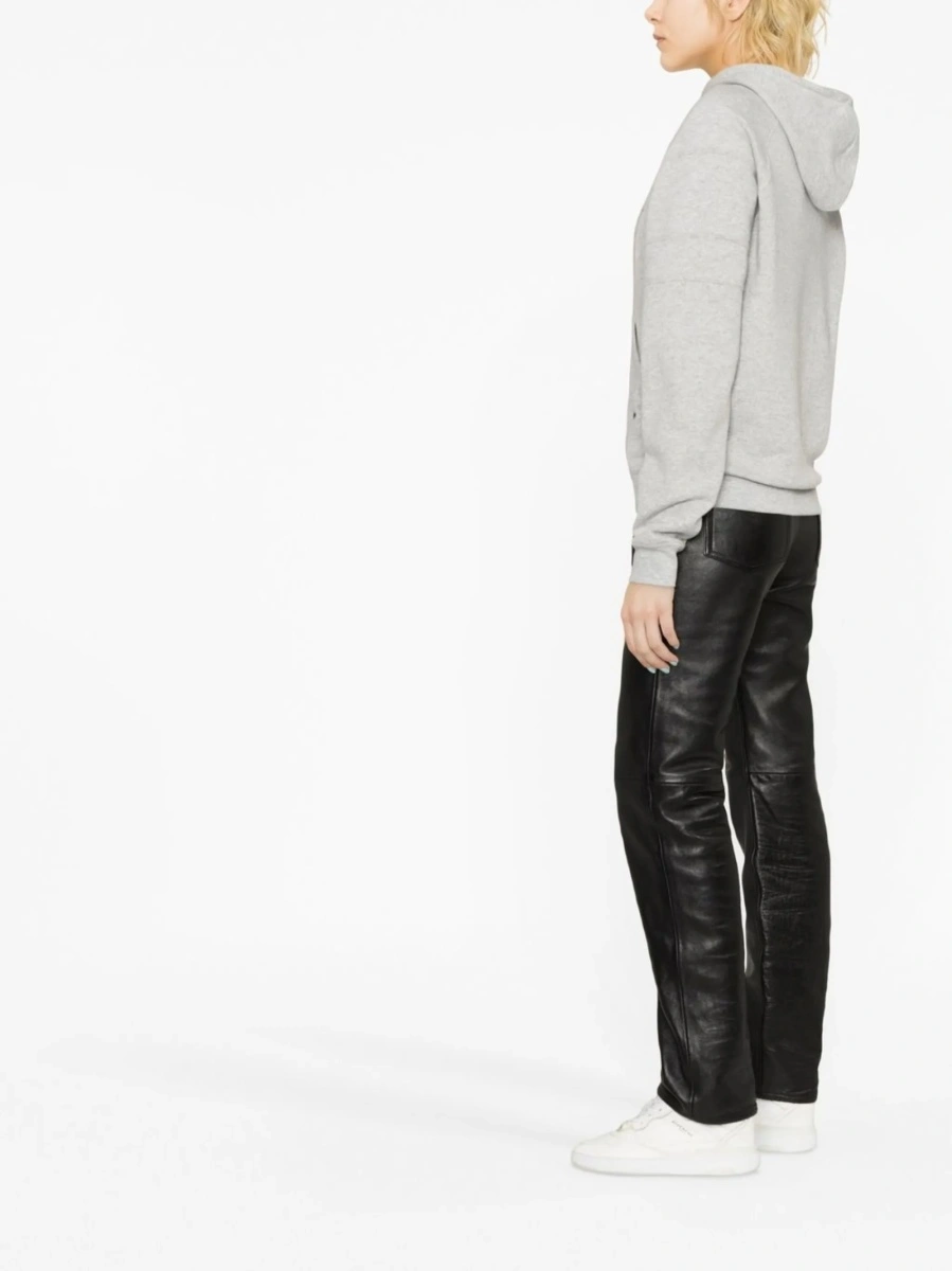 Hanorac Saint Laurent gri din polyester - Img 3