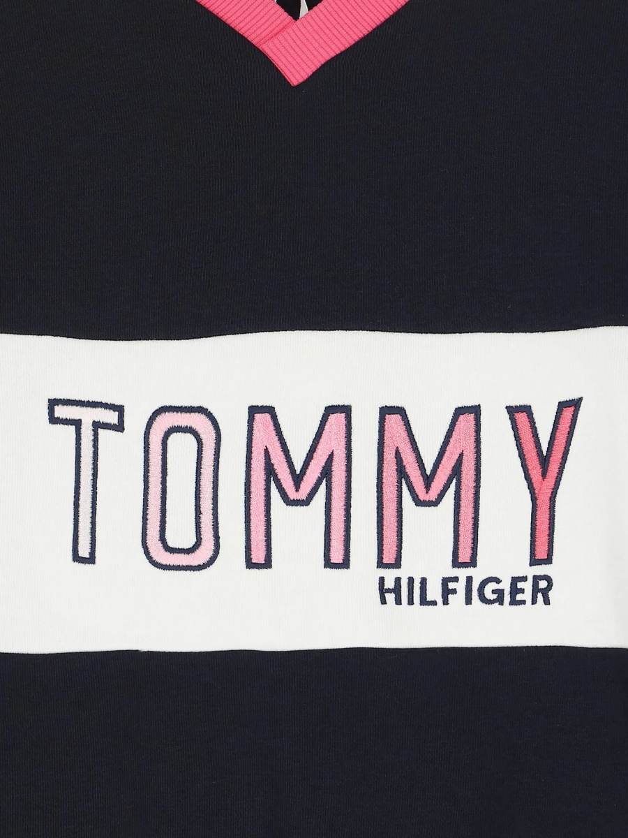 Hanorac Tommy Hilfiger albastru - Img 3