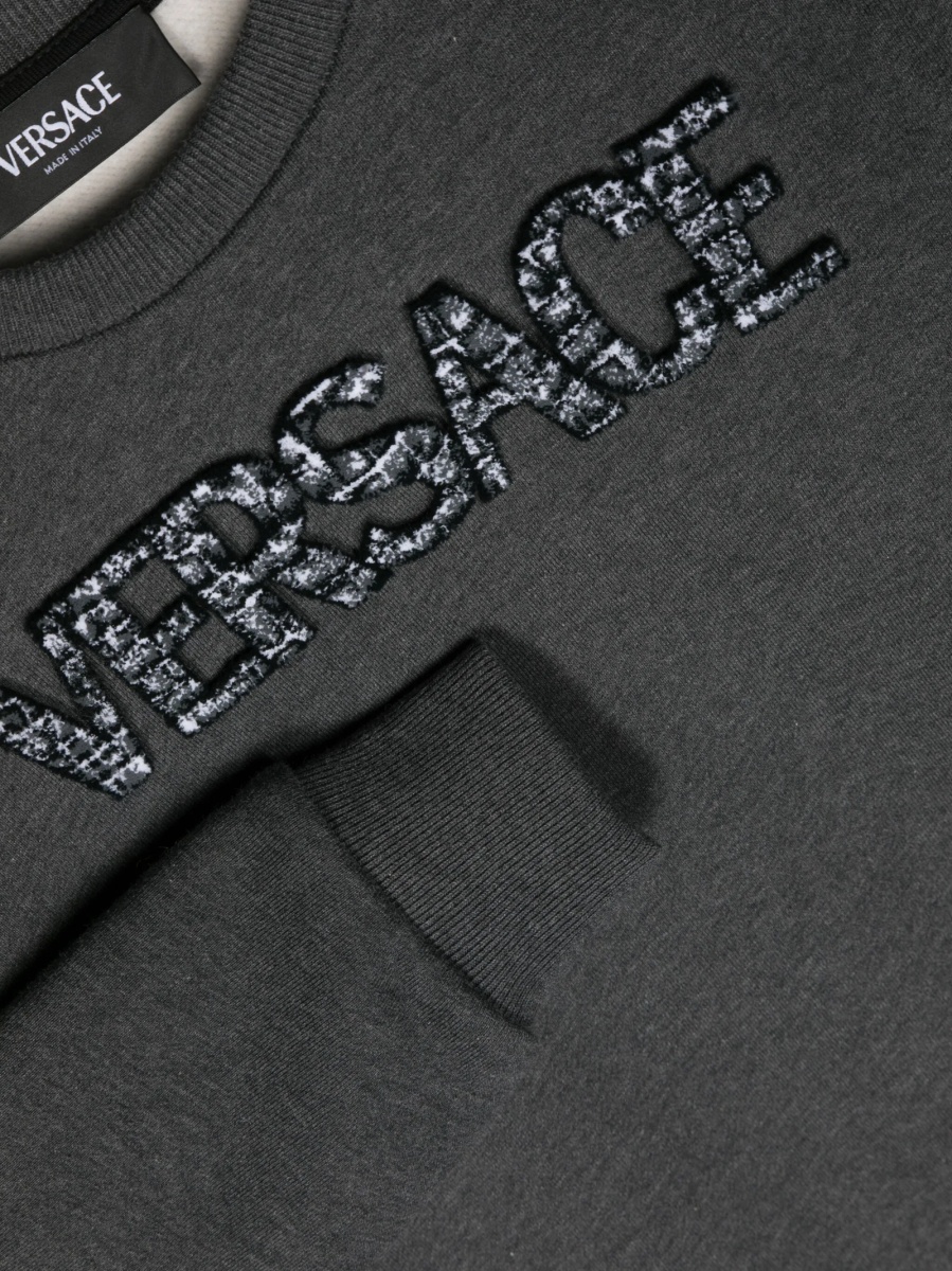 Hanorac Versace gri - Img 3