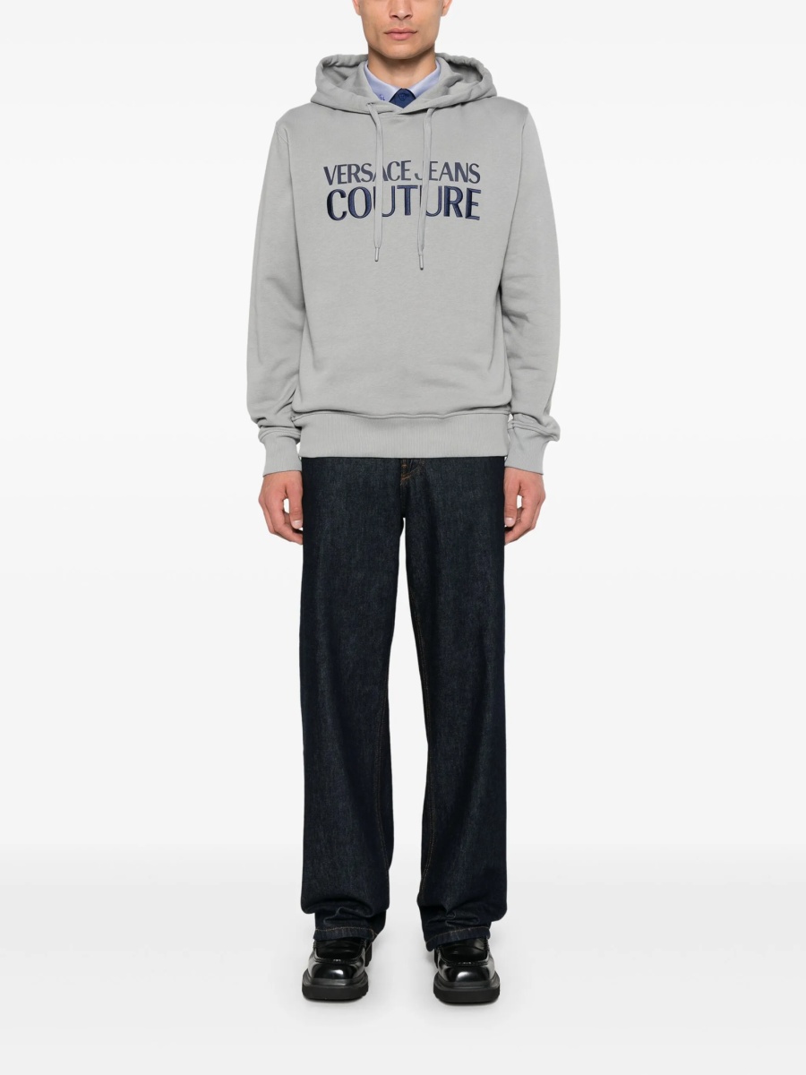 Hanorac Versace Jeans Couture gri - Img 2