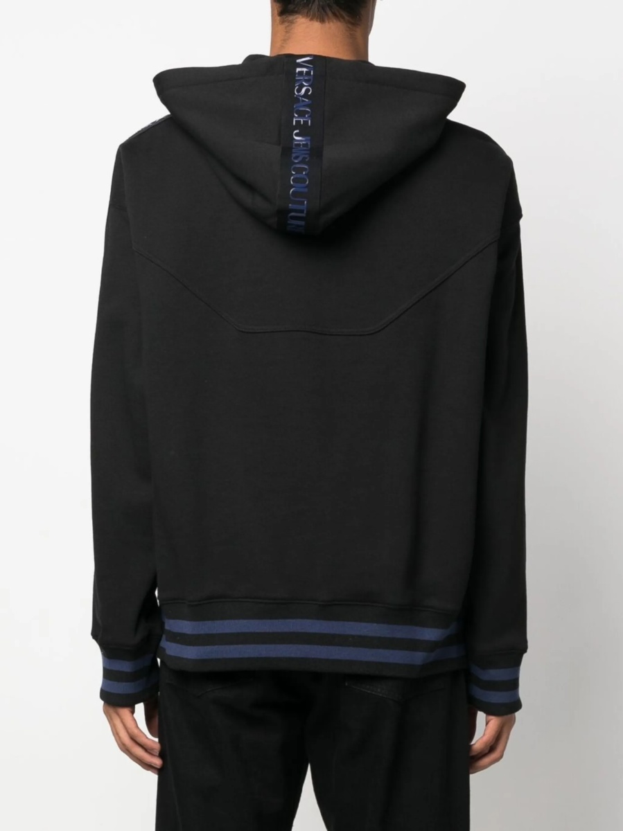 Hanorac Versace Jeans Couture negru - Img 4