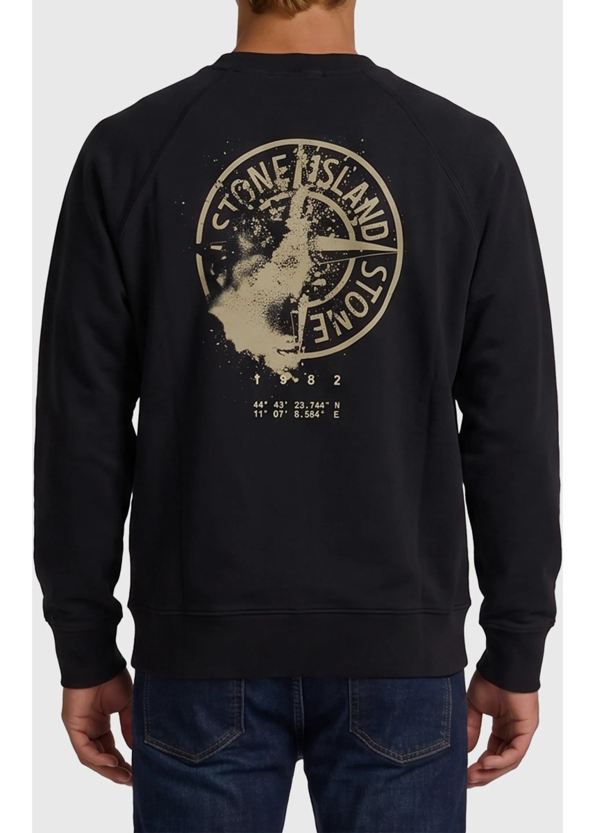 Hanorace Desert Print Crewneck Sweatshirt - Img 2