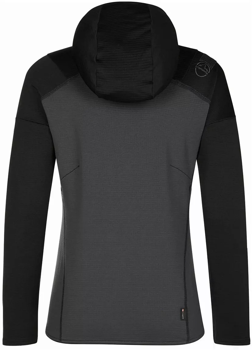 Hanorace Upendo Hoody W Carbon/Cherry Tomato - Img 2