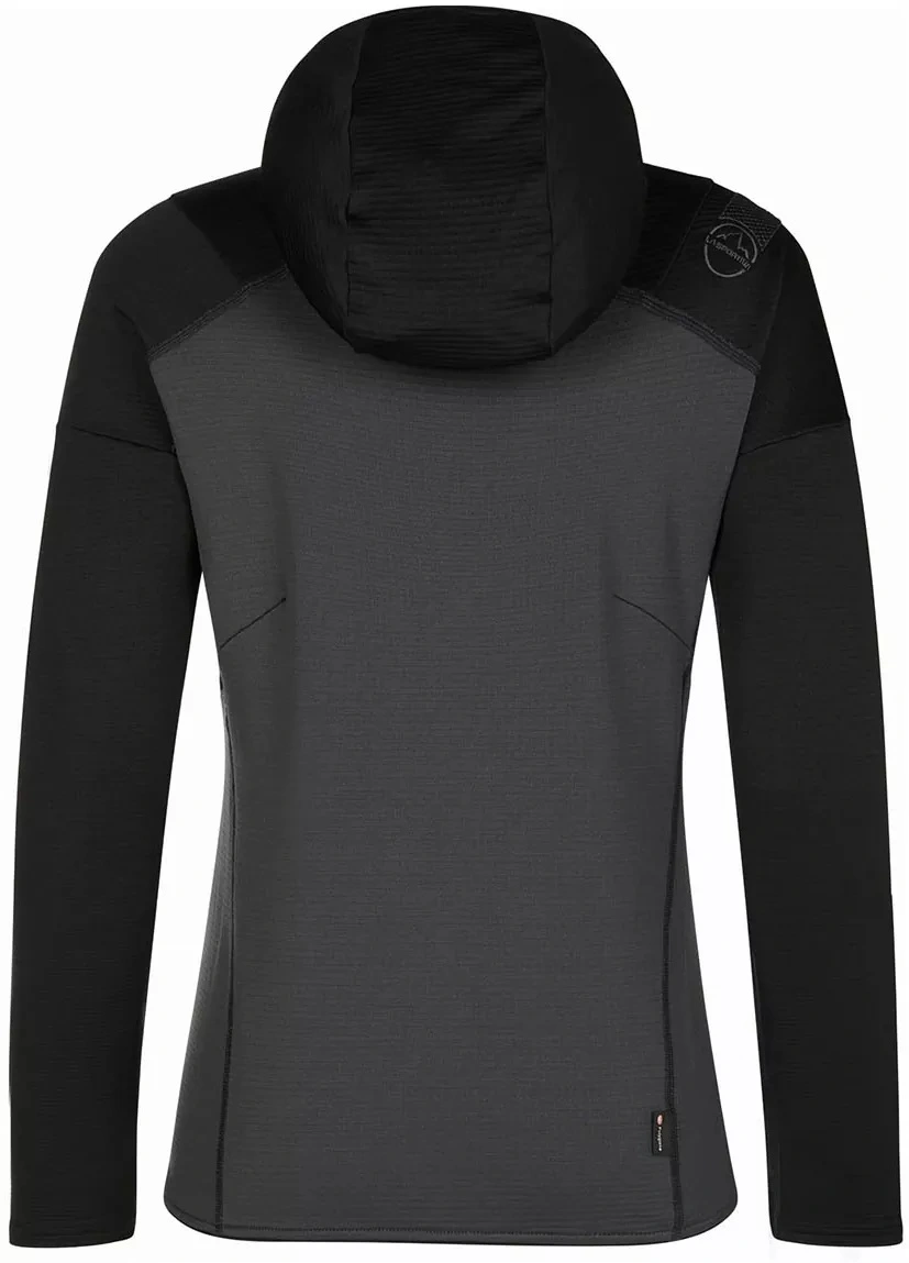 Hanorace Upendo Hoody W Carbon/Cherry Tomato - Img 2