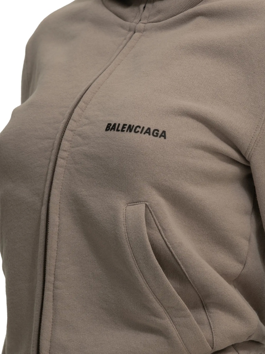 Hanorace Zip-up Sweatshirt with Logo - Img 4