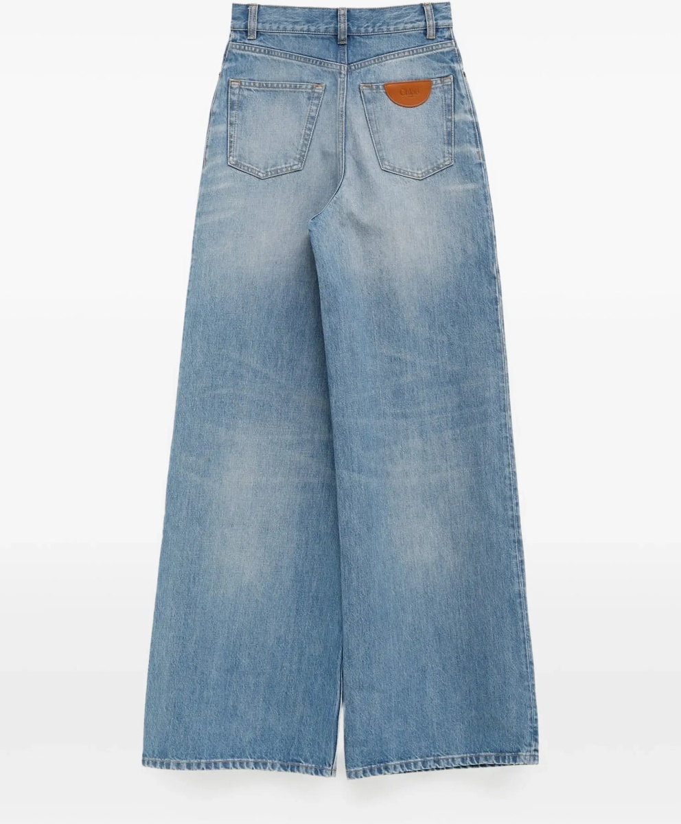 High-Rise Wide-Leg Jeans - Img 2