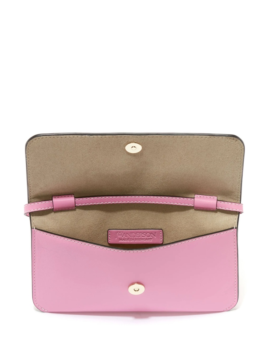 Husa mobil JW Anderson roz din piele - Img 4