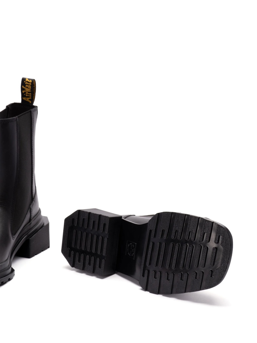 Incaltaminte Dr. Martens neagra din elastan si piele - Img 5