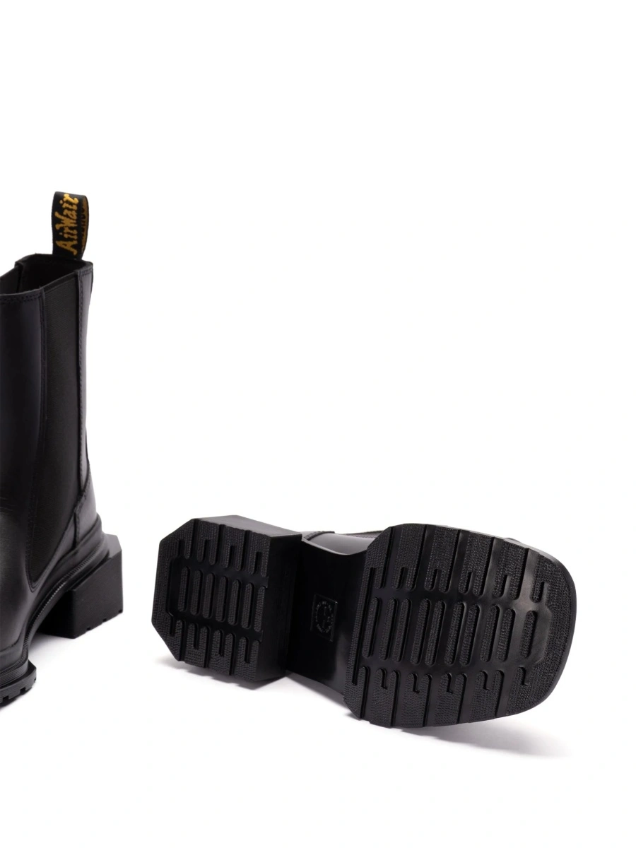 Incaltaminte Dr. Martens neagra din elastan si piele - Img 5