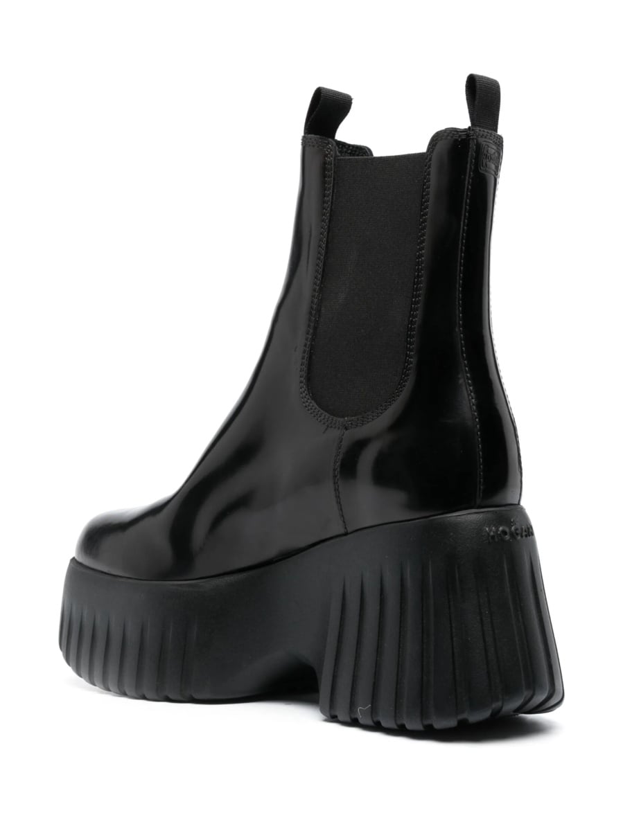 Incaltaminte Hogan neagra din piele - Img 3