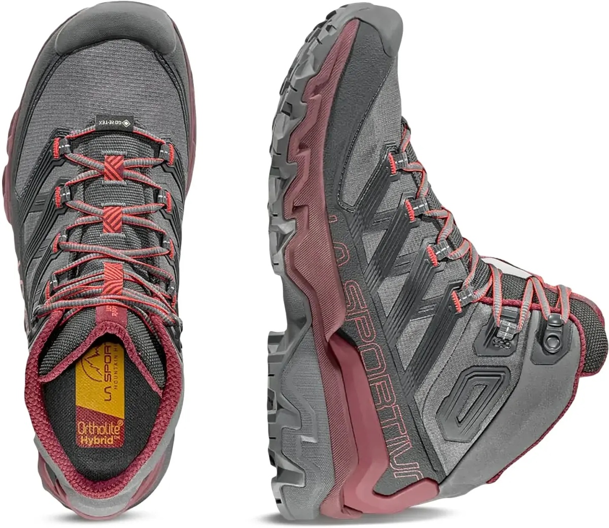 Incaltaminte LASPORTIVA ULTRA RAPTOR 3 MID GTX CARBON/REDWOOD - Img 4