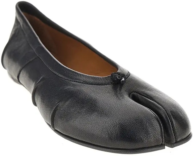 Incaltaminte Leather Tabi ballerinas - Img 2