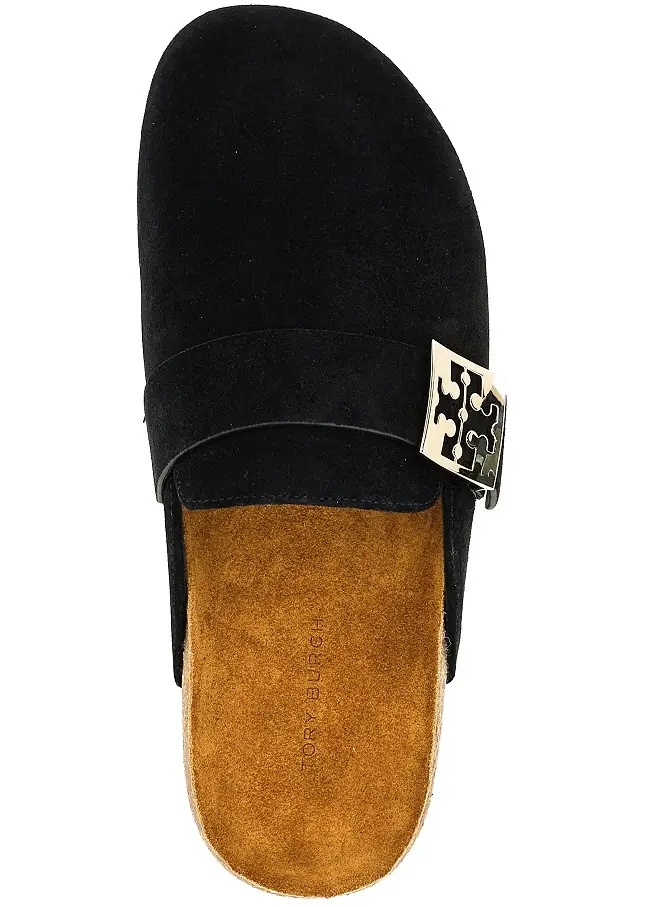 Incaltaminte 'Mellow' suede leather mules - Img 4