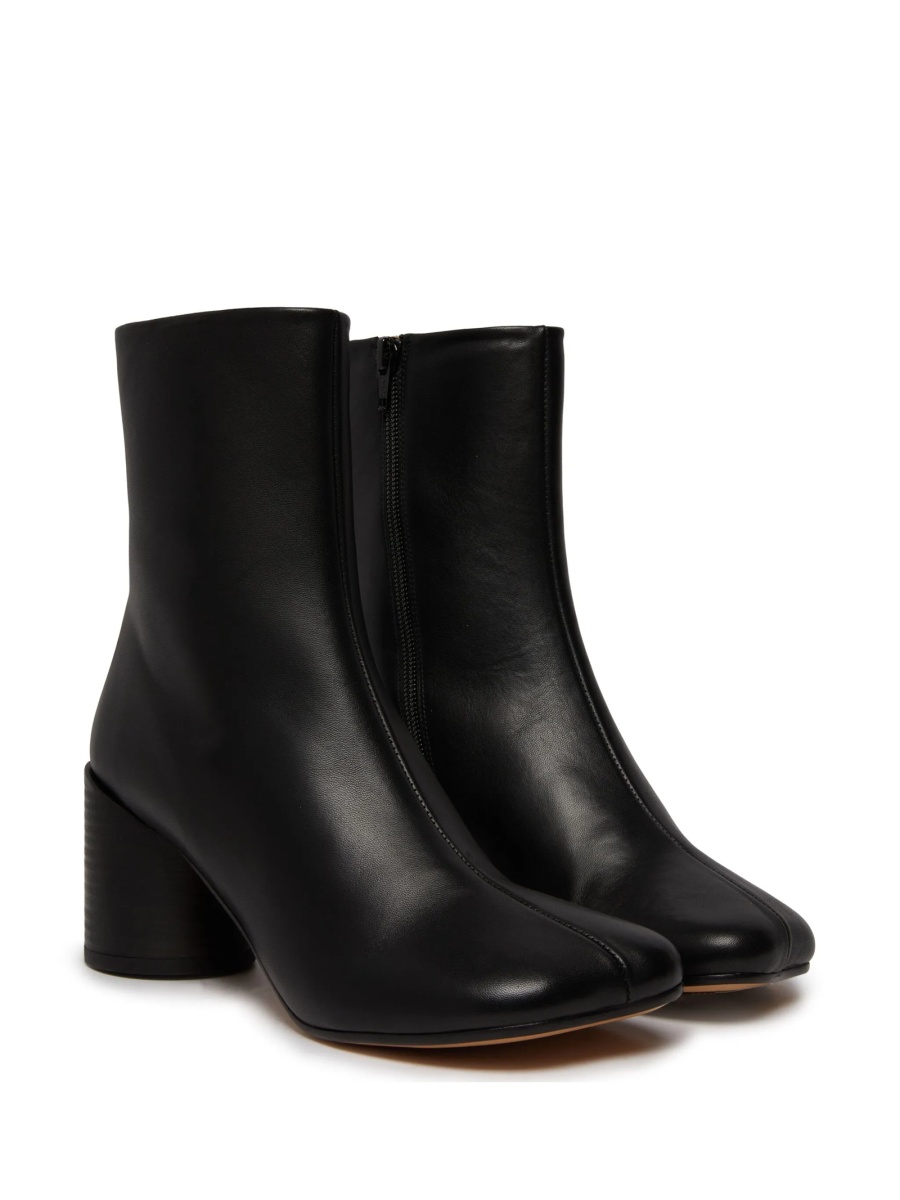 Incaltaminte MM6 Maison Margiela neagra din piele - Img 2