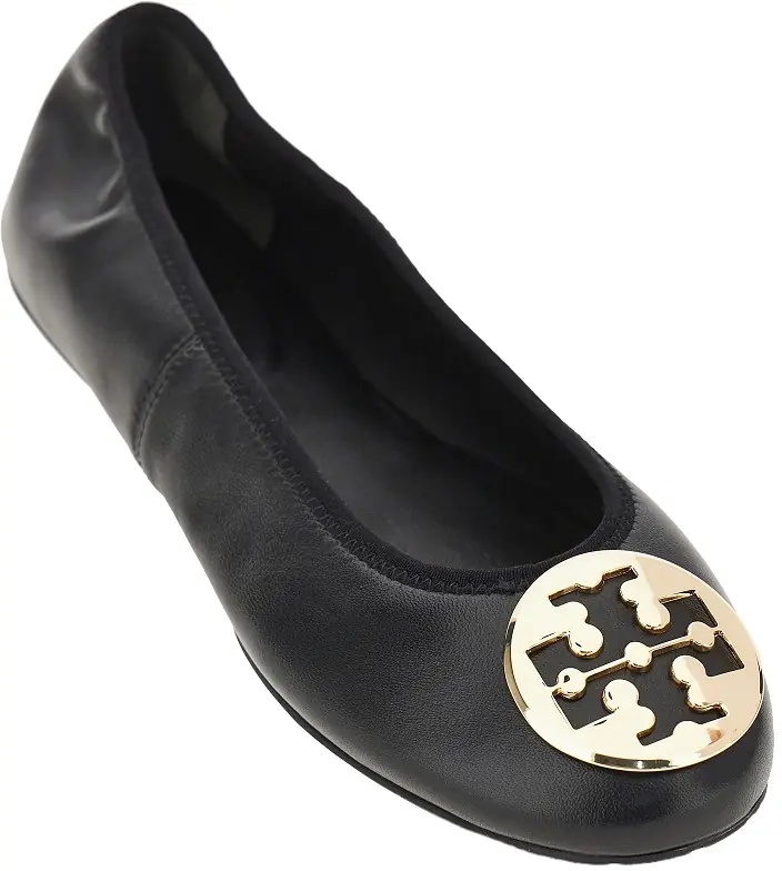 Incaltaminte 'Reva' nappa leather ballerinas - Img 2