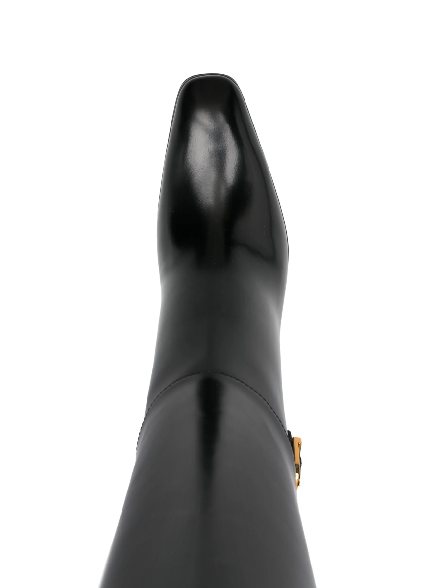 Incaltaminte Saint Laurent neagra din piele - Img 4