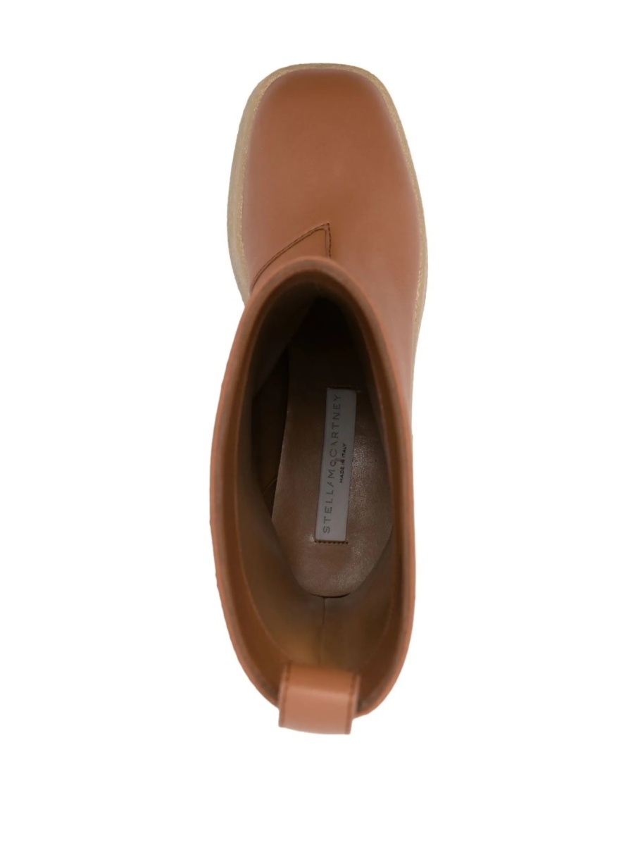 Incaltaminte Stella McCartney maro din poliuretan - Img 4
