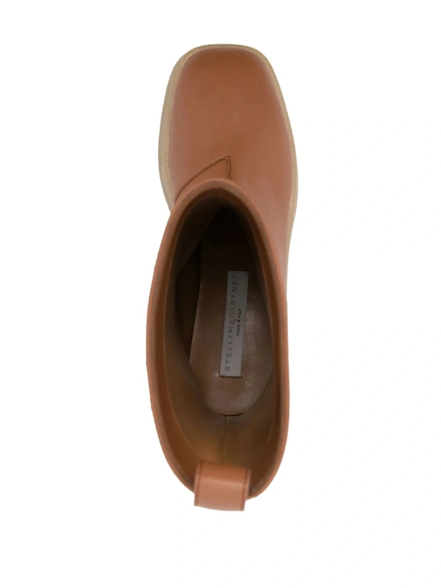 Incaltaminte Stella McCartney maro din poliuretan - Img 4
