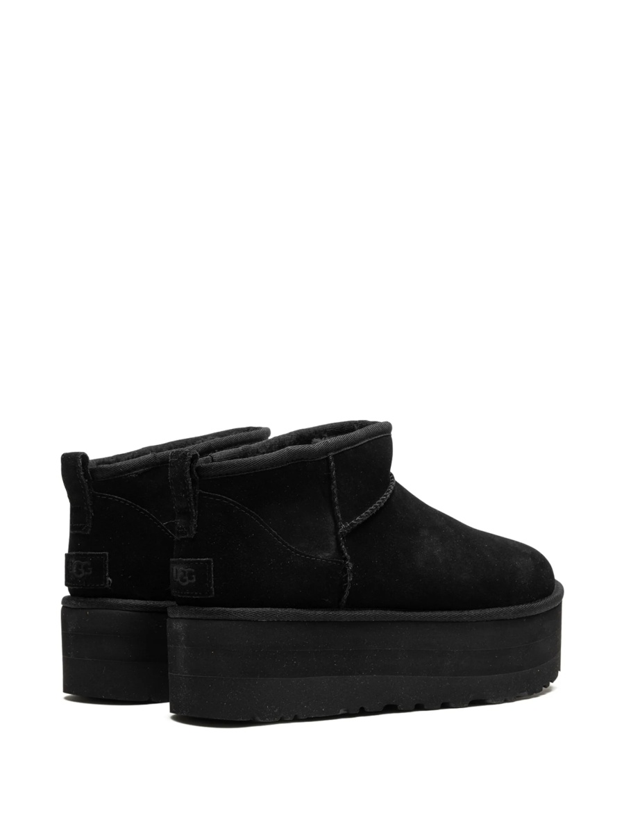 Incaltaminte UGG neagra din piele intoarsa - Img 3