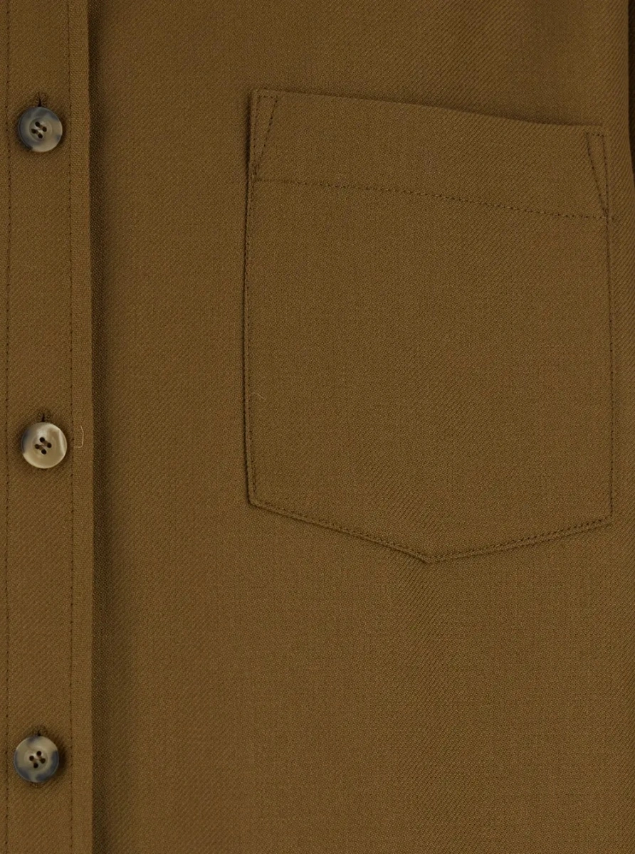 Jacheta A.P.C. maro din lana - Img 3