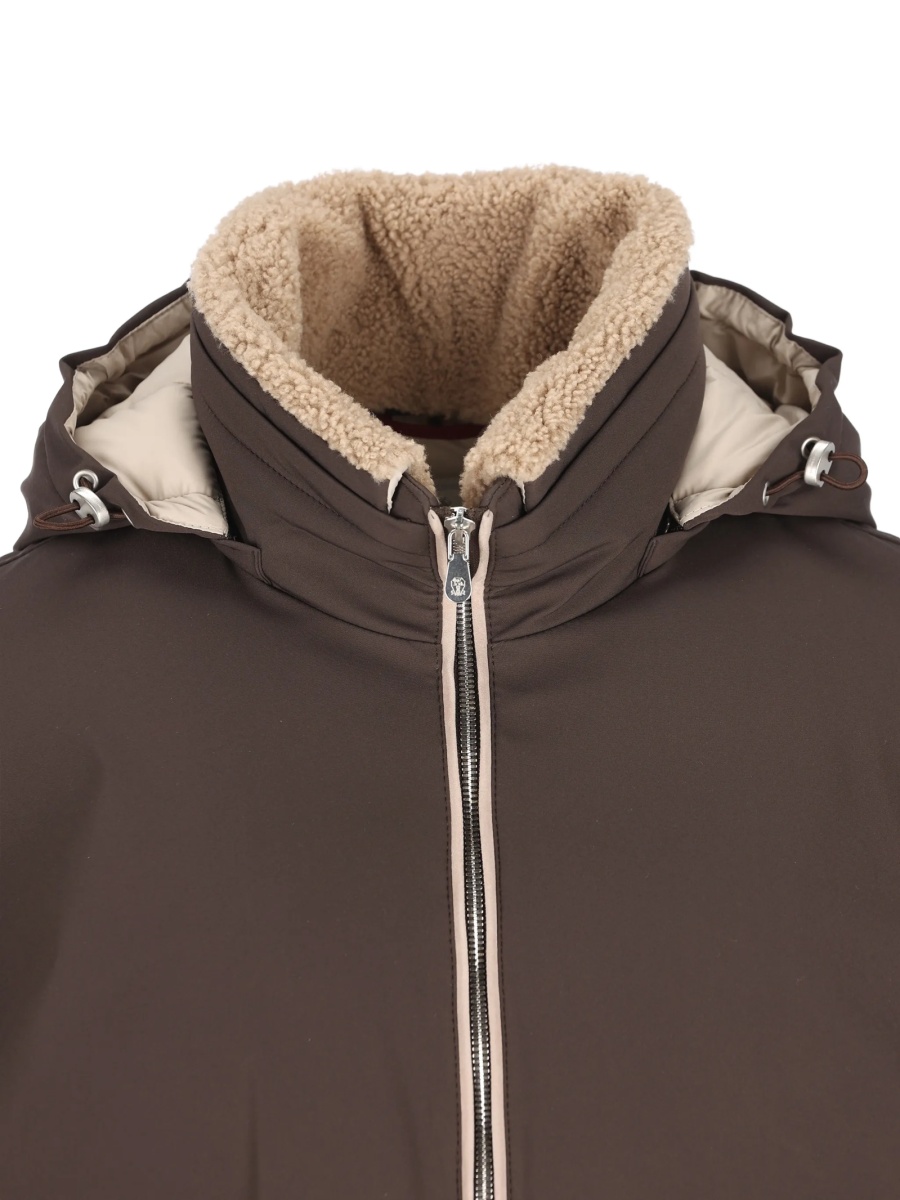 Jacheta Brunello Cucinelli maro - Img 3