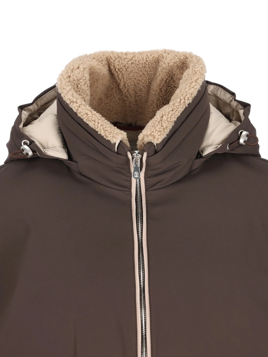 Jacheta Brunello Cucinelli maro - Img 3