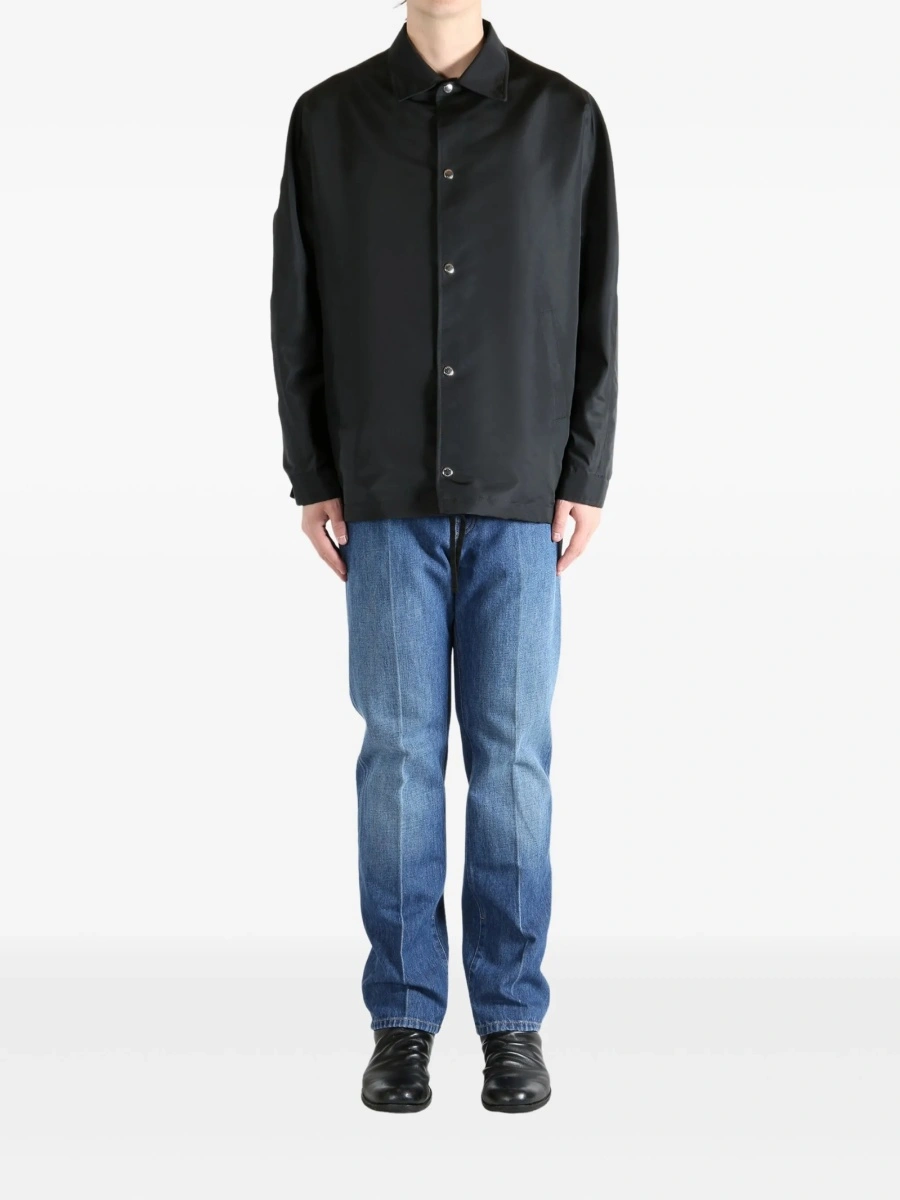Jacheta camasa Givenchy neagra - Img 2