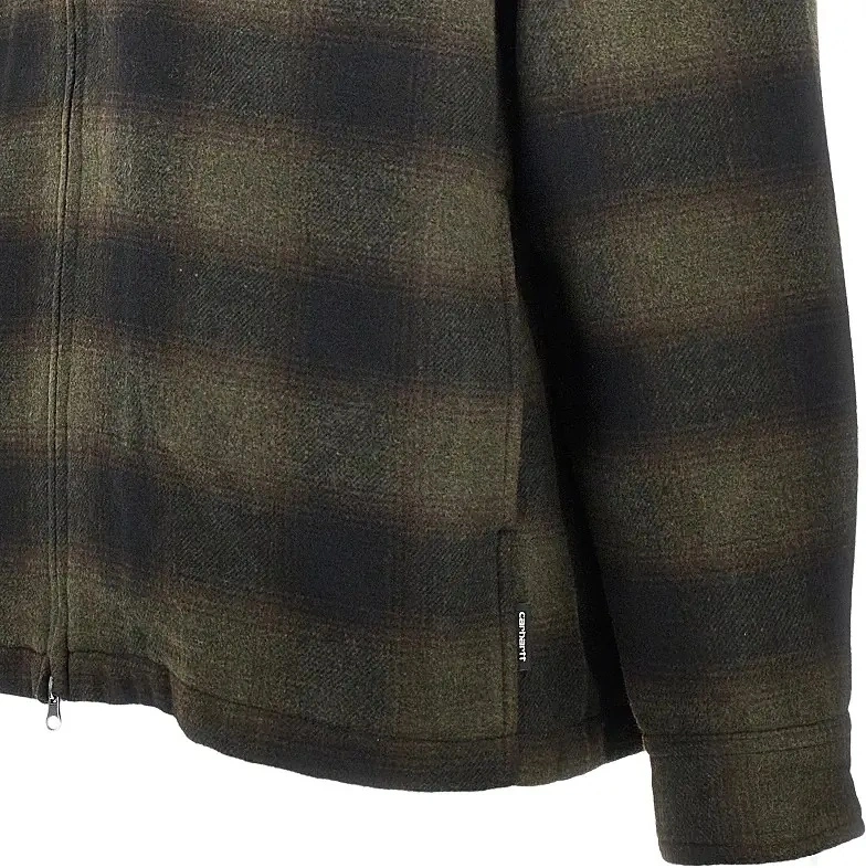 Jacheta Carhartt verde din fetru - Img 2