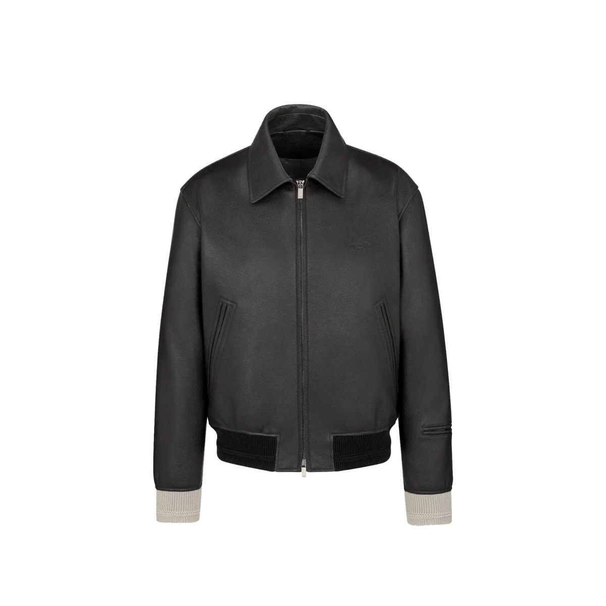 Jacheta Christian Dior Couture Leather Jacket - Img 3