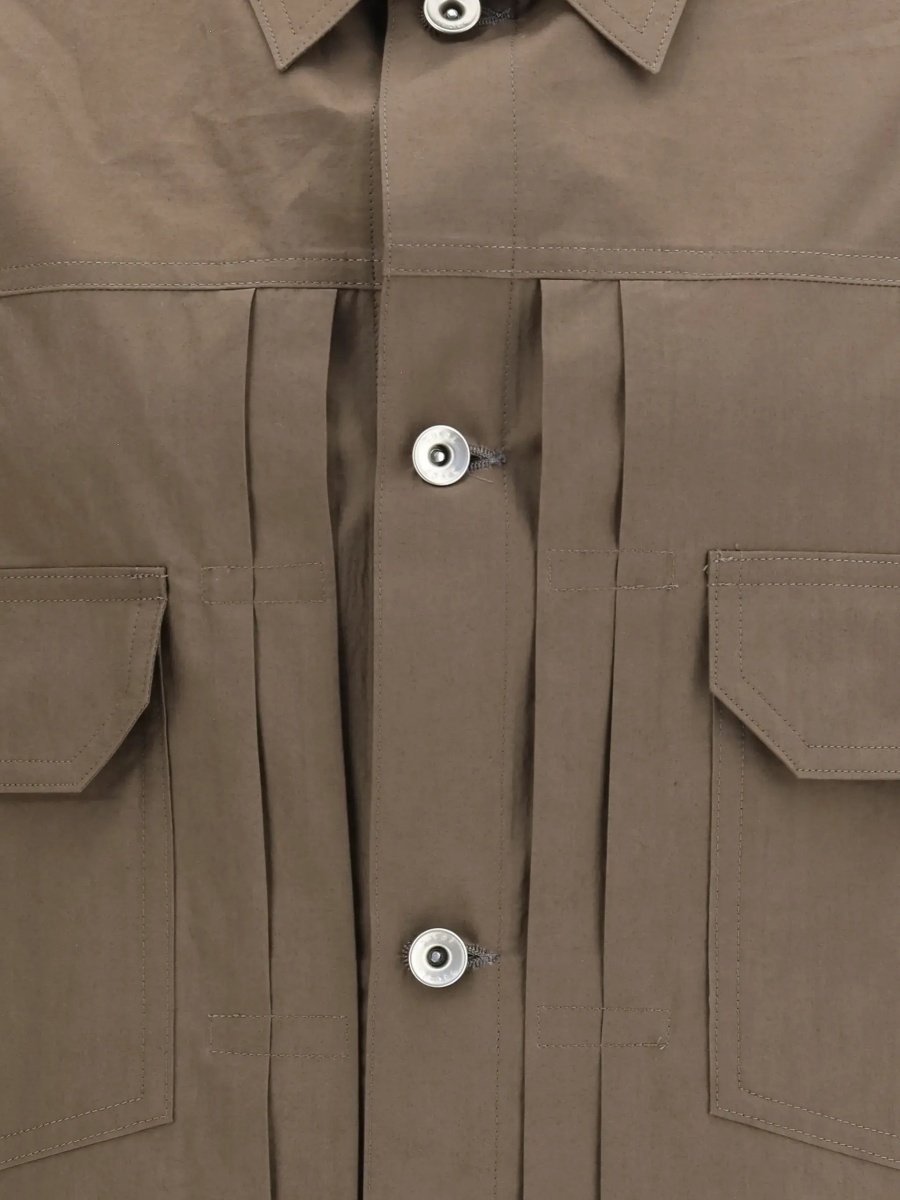 Jacheta Cotton Typewriter Jacket - Img 5