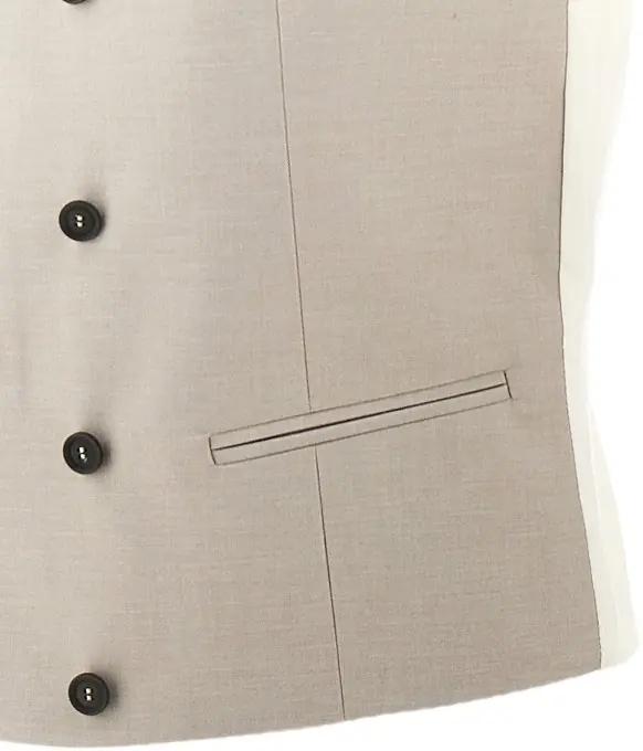 Jacheta Double-breasted tailored vest - Img 2
