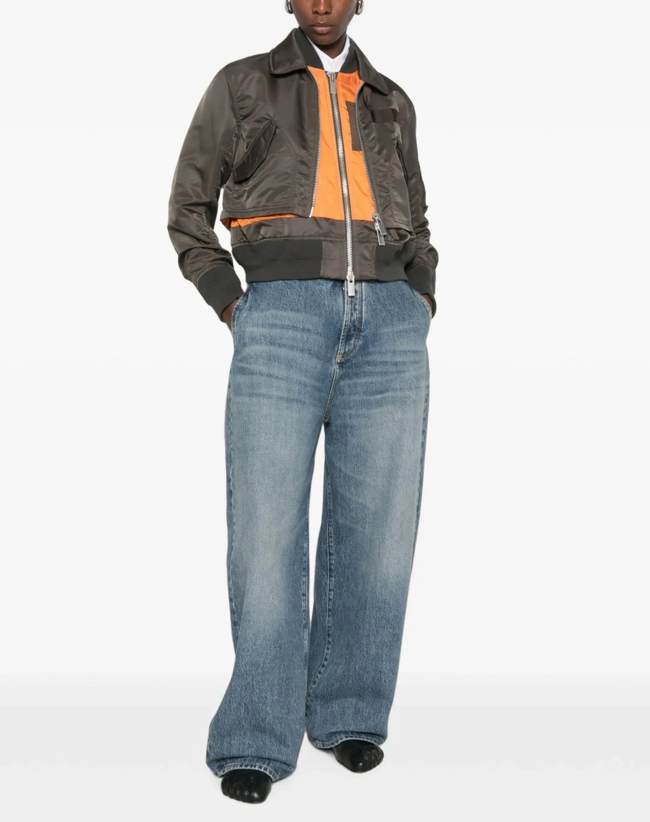 Jacheta Double-zip nylon Jacket - Img 4