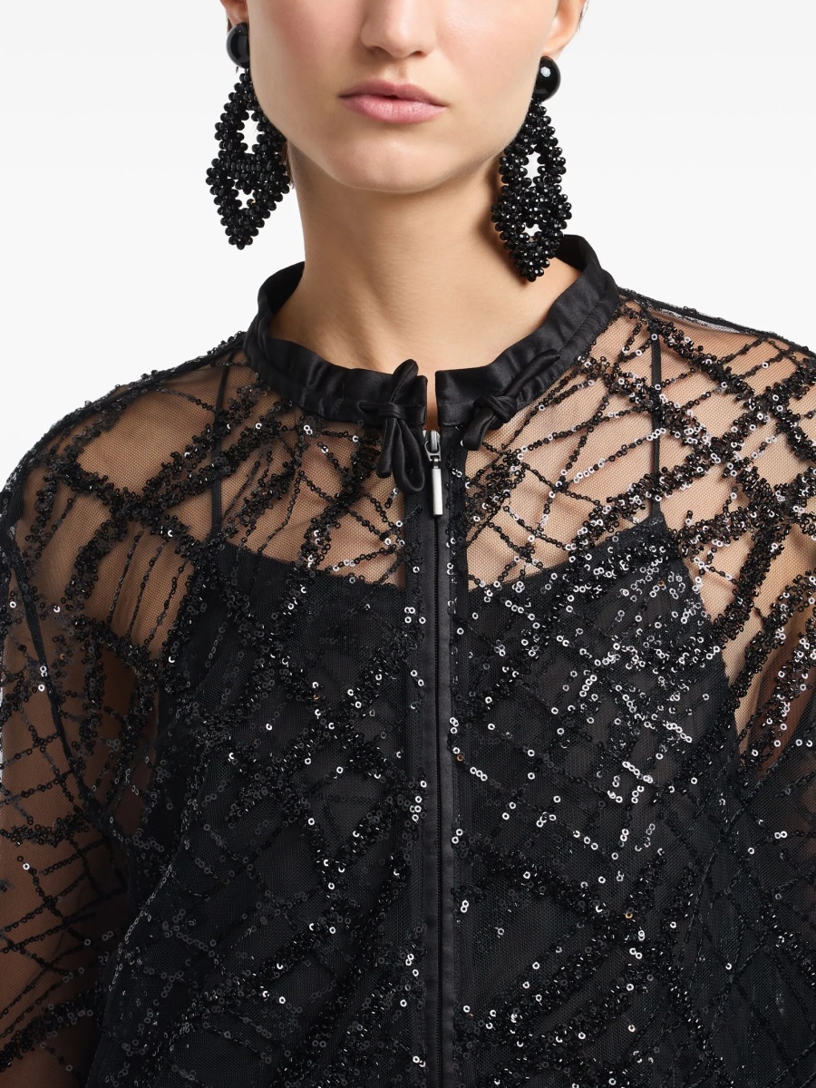 Jacheta Emporio Armani neagra - Img 4