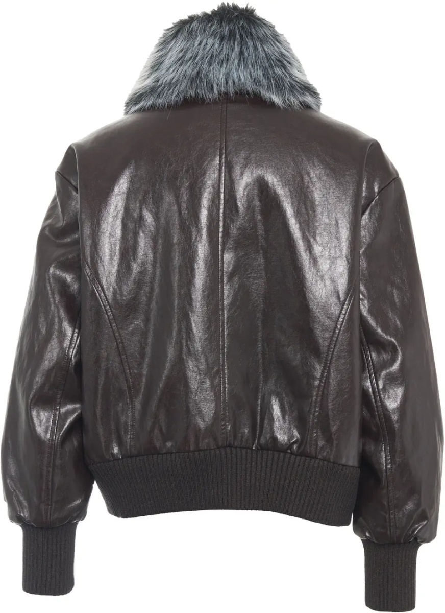 Jacheta Faux leather jacket 'Eko' - Img 5