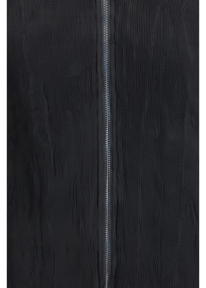 Jacheta Jacket short padded jacket with striped fabric - Img 3
