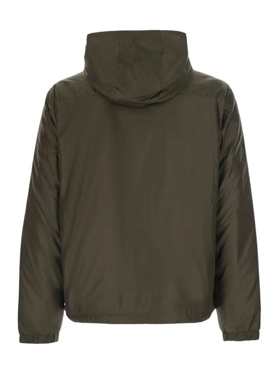 Jacheta Jacket with Front Zip Closure and Side Pockets in Tech Fabric Green Women - Img 2