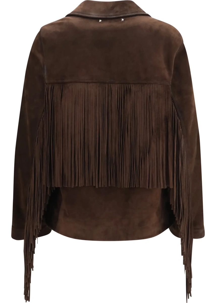 Jacheta Journey leather Jacket with fringes - Img 2