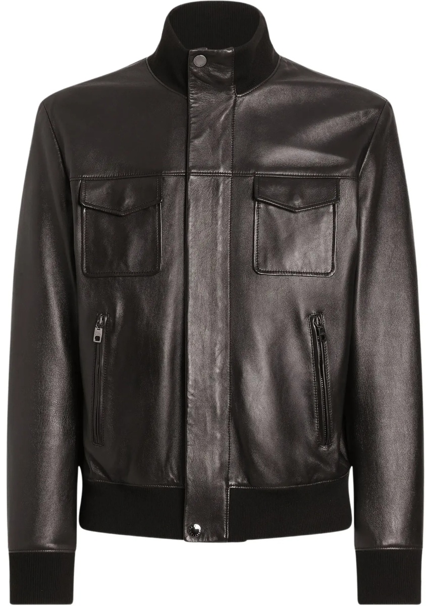 Jacheta Lambskin Jacket with zip - Img 8
