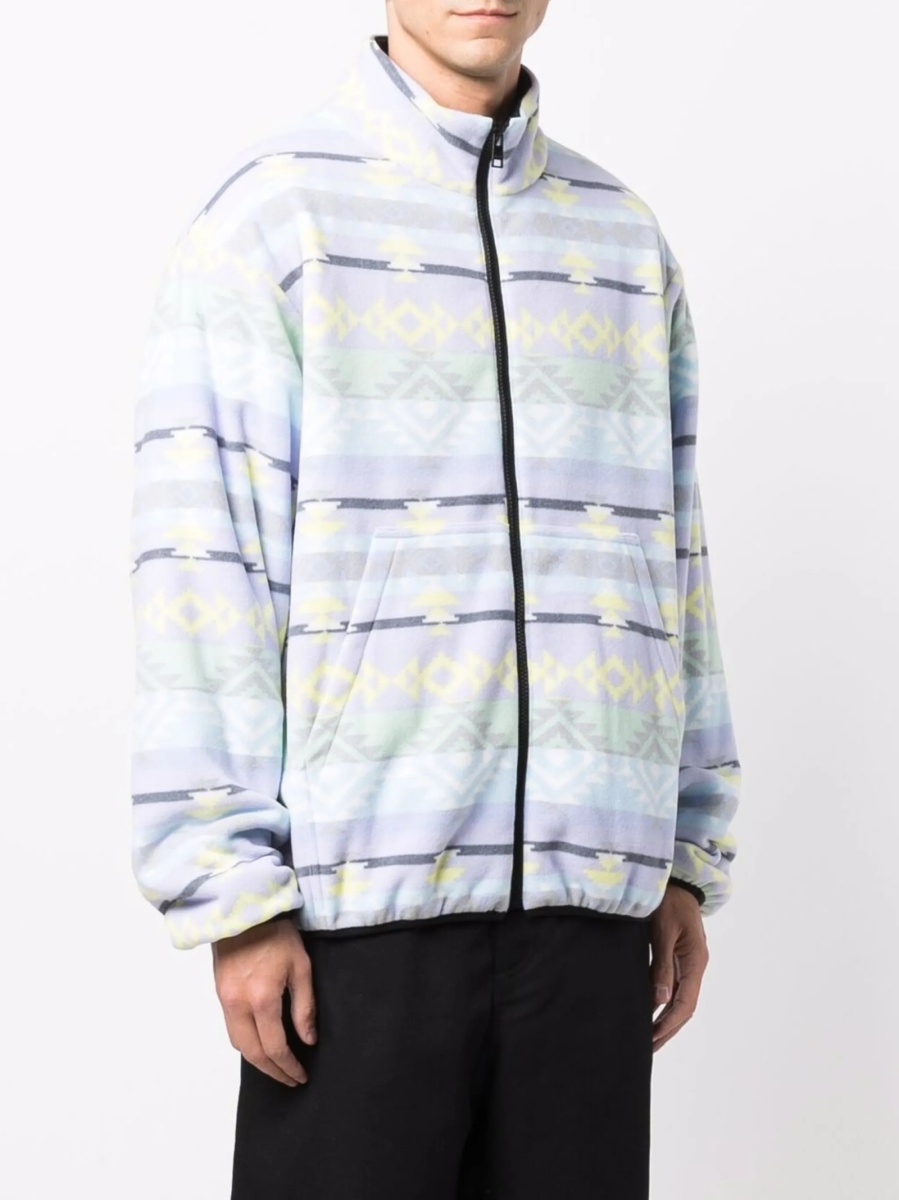 Jacheta MSGM violet din poliester reciclat - Img 3