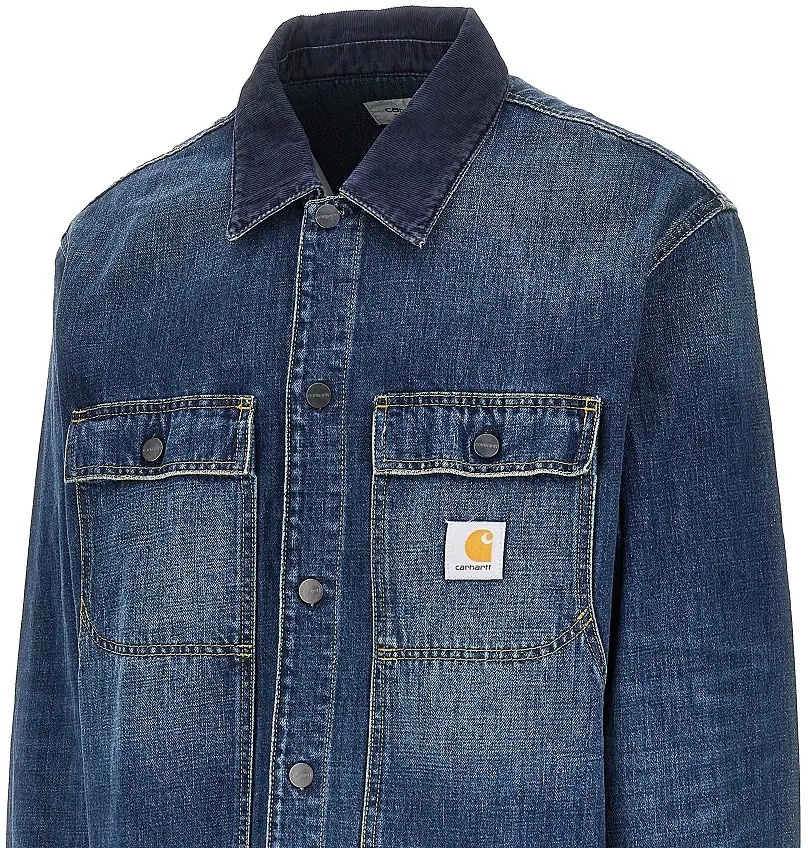 Jacheta 'Oakland' denim overshirt - Img 2