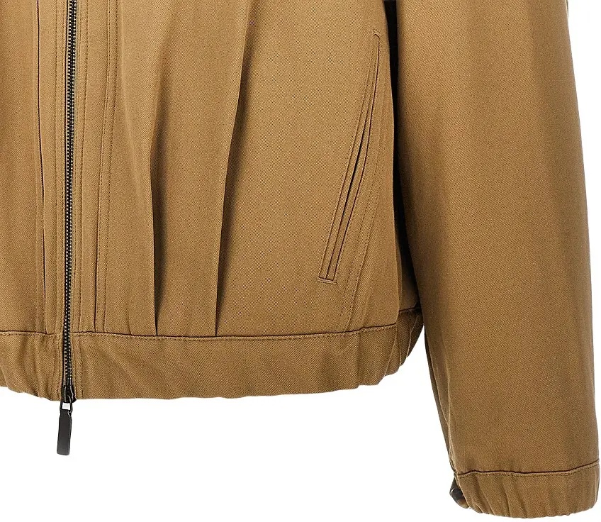 Jacheta Padded cotton canvas blouson - Img 2