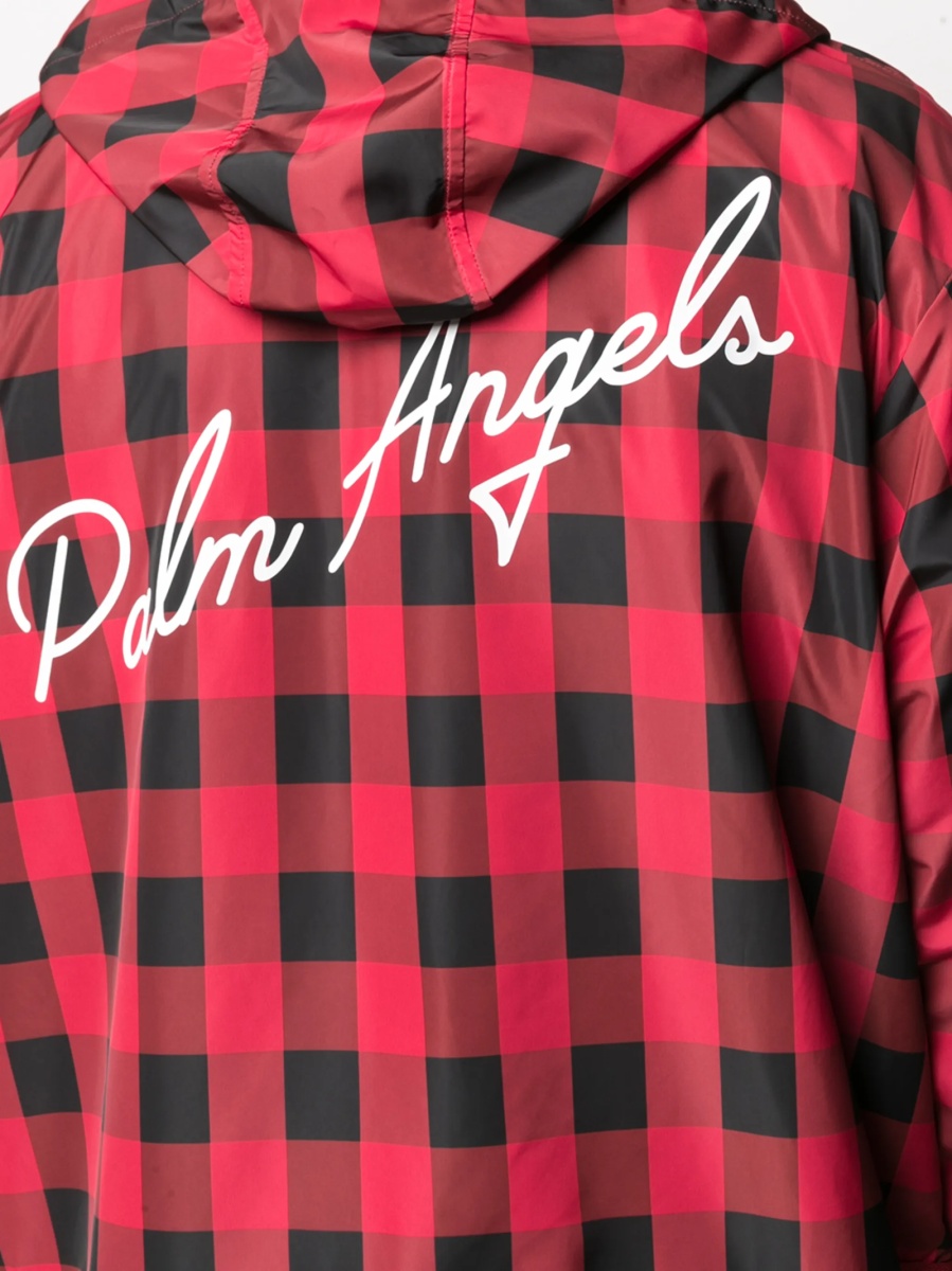 Jacheta Palm Angels rosie din polyester - Img 5