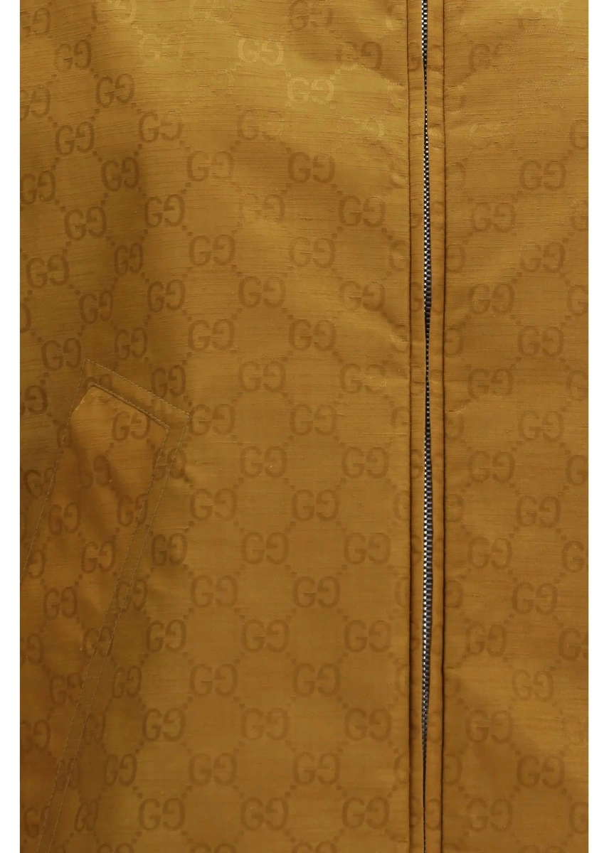 Jacheta Short technical jacquard Jacket with all-over GG motif - Img 3