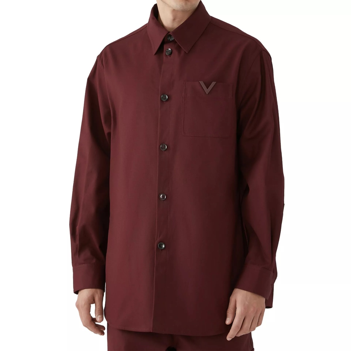 Jacheta Valentino Garavani Cotton Shirt Jacket - Img 2