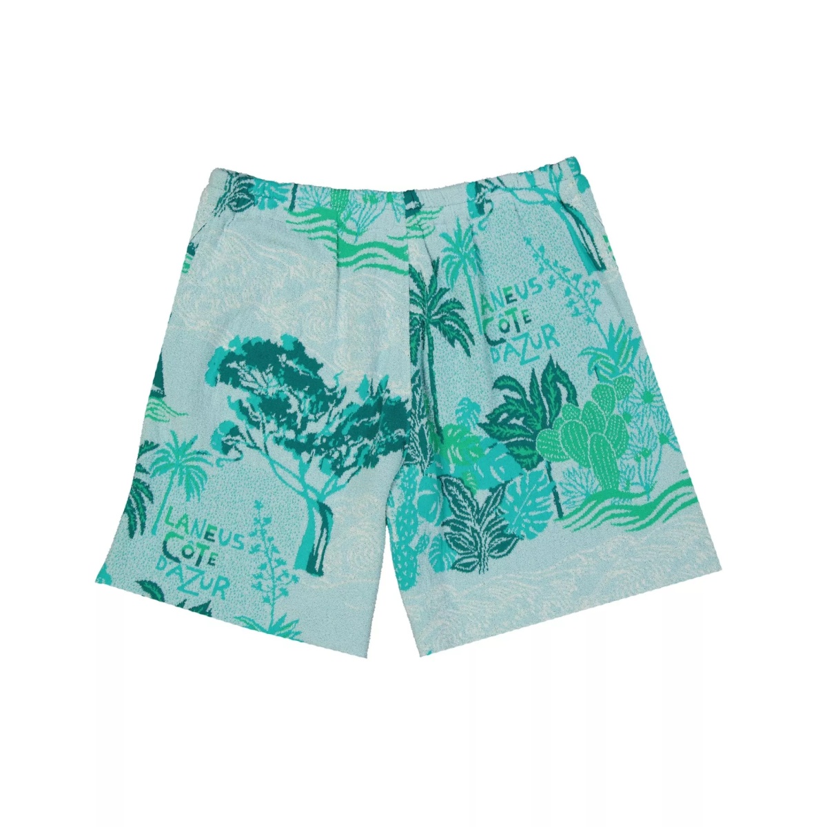 Laneus Côte d'Azur Cotton Shorts - Img 2
