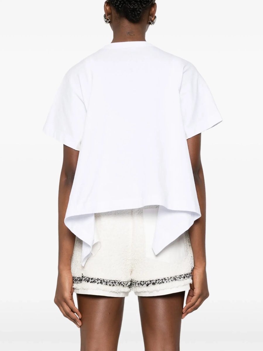 Light Weight Denim x Cotton Jersey T-shirt - Img 4