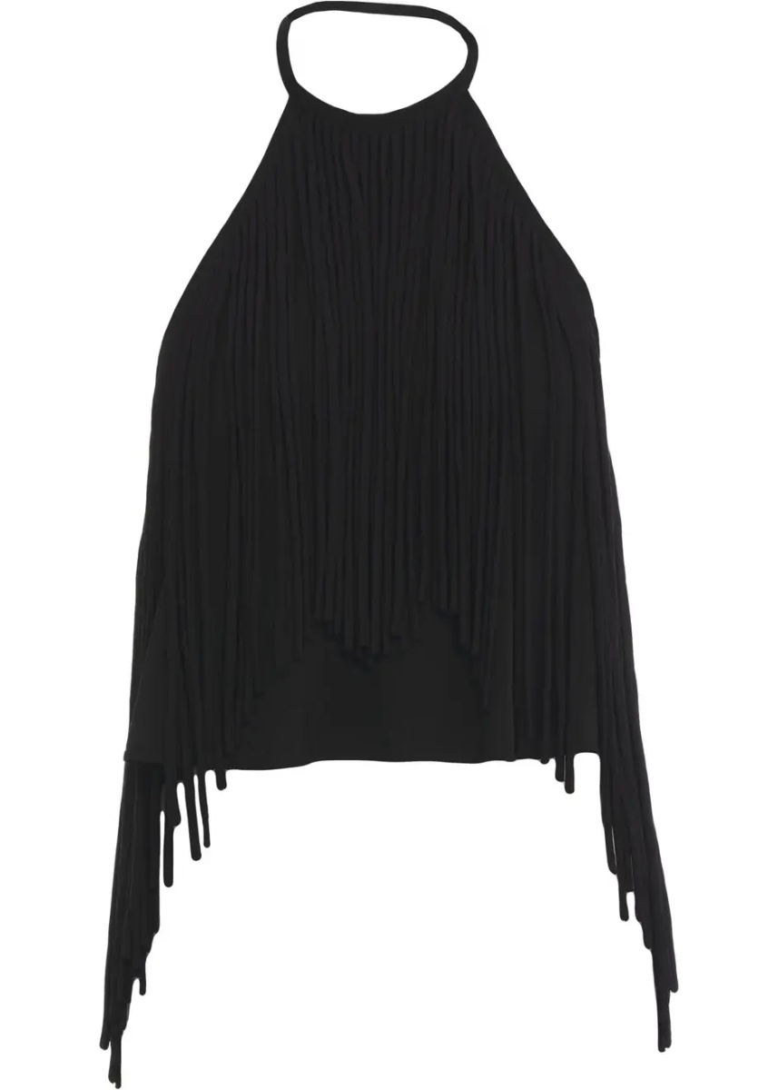Maiou Top with fringe details - Img 2
